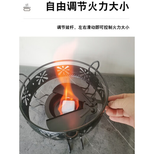 Chuanbao 304 Edelstahl trockener Topf 304 kleiner heißer Topf 304 Topf Haushaltshaushandtentopf Stange Trip 11 Zoll 304 Doppelohr Edelstahl Pot 11304 Zoll