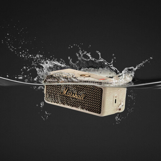 MARSHALL (Marshall) EMBERTON III speaker portable 3rd generation wireless Bluetooth home outdoor dustproof and waterproof long battery life gift small speaker oil color white