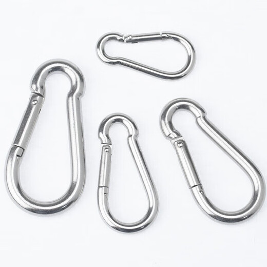 Hasdick Beijing warehouse delivery 304 stainless steel spring buckle safety buckle M6 (standard type) HKsq-715
