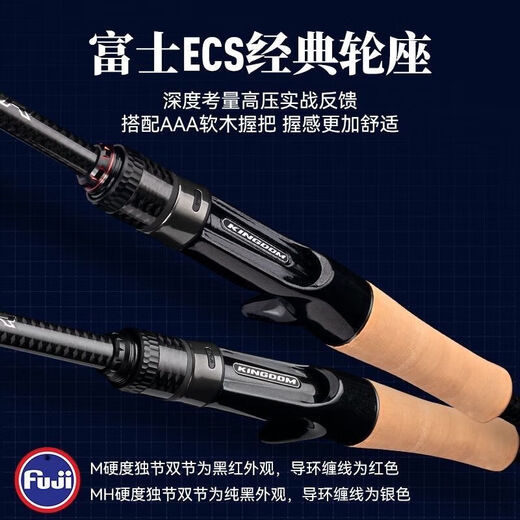 ZBX Luya Rod King Luya ZBX Co-Branded 2024 WORM ZBX Versión de oro negro Varilla de insecto Guía Sic Anillo Ligero 682m