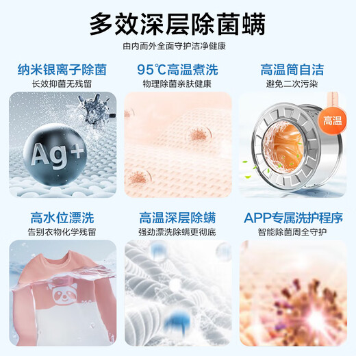 LittleSwan Little Sponge 2.0 Underwear Washing Machine Small Fully Automatic Home 3KG Wall Mount Baby Mini Ultra-Fine Clean Foam TG30M80 Trade-in State Subsidy