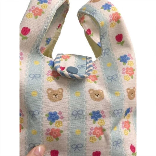 
Stroller hanging bag mini handbag canvas bag baby walking artifact large capacity stroller storage bag hanging bag mother bag little bear stroller hanging bag