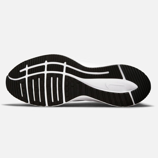 Nike Official Ship Store Sommer Neue Revolution 7 atmungsaktive gepolsterte Sportschuhe Laufschuhe Freizeitschuhe Männer Da1105-006/Schwarz-Weiß-Dunkler Asche 42.5