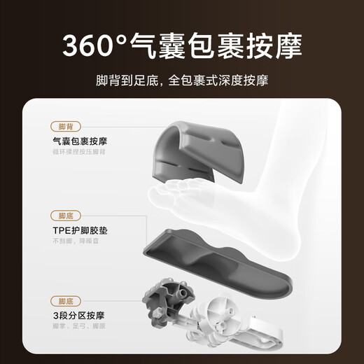 Mijia Xiaomi Foot Baigning Bucket est entièrement automatique à température constante chauffage Airbouss coussin enveloppé de baignoire à pied de massage Stérilisation intelligente et laver le seau de pieds pour passer à travers le cadeau de la journée du professeur de veaux à l'enseignant