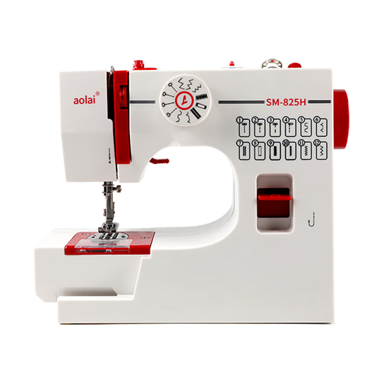 Máquina de coser AOLAI para la mesa de la mesa multifunción pequeña del hogar COLLO DE CORMA FAMILIA DE COLLA DE COLLA DE LA MÁS VEZ ELECTRICA Y LA MÁQUINA DE COSERA 825L Estándar oficial [Enviar mesa de expansión]