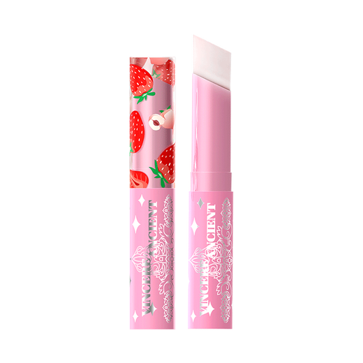 VINCERE ANCIENT imported from Thailand small strawberry color-changing lip balm lip balm chapped lips hydrating mild moisturizing 1.7g