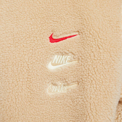 耐克（NIKE）外套男装 2024年春季CNY龙年限定新款三钩仿羊羔立领运动休闲服 FZ6194-126 XL