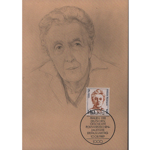 Dongwu Sammlung Philatelische Briefmarken Deutsche Briefmarken JP 56 West Berlin 1989 844 Berühmte Frauen