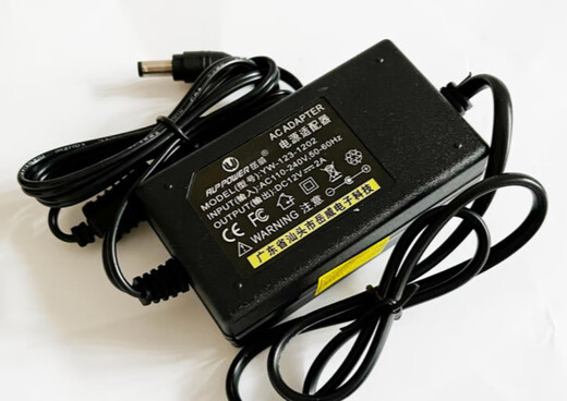 岳威12V2A仪表专用电源QX687适配器220V12V2A充电器YW-123-1202