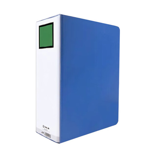 锦宫（King Jim）1478GS-2-B双开管式文件夹大容量资料册办公档案资料合同装订收纳 2个装 蓝色