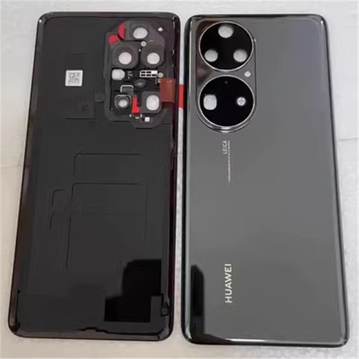 Suitable for Huawei original mobile phone p50 original disassembly back cover glass p50pro back shell p50e original battery p50pro (brilliant gold black) original back shell standard x p50e