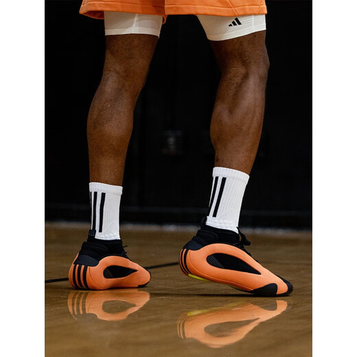 Adidas Harden 8-го поколения фирменная версия Shock-Cushioning и Antiplip износостойкой баскетбольной обуви для мужчин и женщин Black/Orange (IE2694) 49