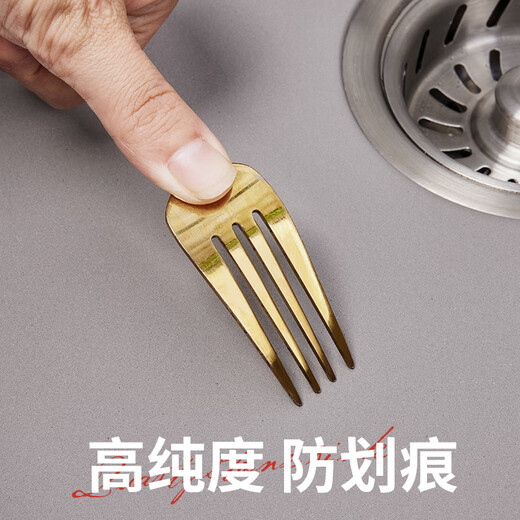 意狄讴意大利厨房石英石水槽大单槽家用洗菜盆花岗岩洗碗槽洗菜池台下盆 【7168SY】675*447豪华配置