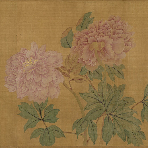 [Equipado directamente con auto-operado] Wang Yuan Flower Flower Flower y Pintura de pájaros Auspicioso pintura auspiciosa Pintura literaria Copia literaria Regalos de pintura antigua