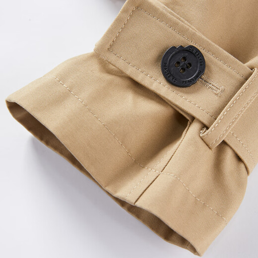 PeaceBird Spring 2024 nueva gabardina de transferencia A3Bee1381 Khaki M