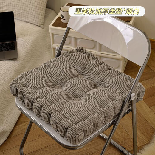 Yingzhu'er seat cushion thickened chair cushion butt seat cushion butt cushion office sedentary artifact student dormitory classroom office seat cushion tea green square 10cm thickened 40*40cm soft and comfortable