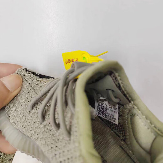 阿迪达斯YEEZY350INFANTS绿沼泽椰子儿童婴童鞋HQ2063 UK8.5K26