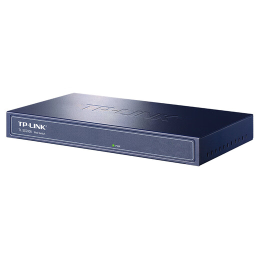 TP-LINK 8-port full Gigabit Web managed switch TL-SG2008 cloud management connection number 8 10/100/1000Base-T RJ45 ports