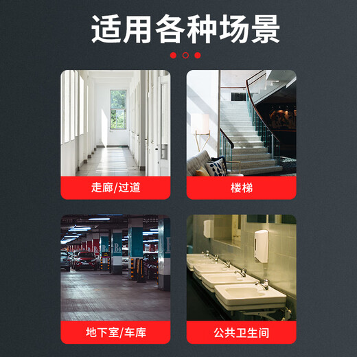 International Electrician (FDD) Type 86 Concealed Human Body Sensor Switch Intelligent Light Control Lamp Human Body Infrared Delay Human Body Sensor Delay Switch-White