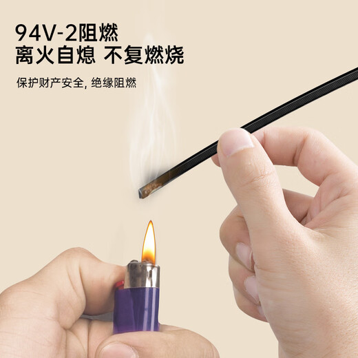 毕亚兹 自锁式尼龙扎带小号2.5*100mm 电脑主机装机 园艺 理线束线捆绑 黑色扎带固定器收紧器 100根/包
