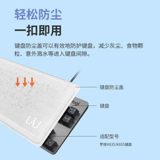 
Logitech for K835 K855 keyboard cover Giveaway