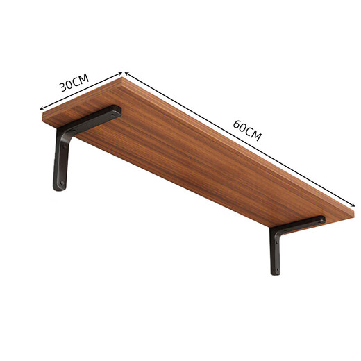 Anya wall shelf wall shelf dormitory wooden wall hanging bookshelf partition shelf 7