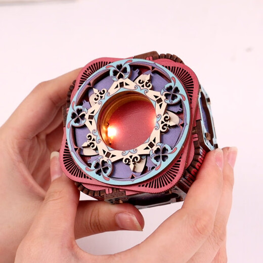 Tatanice деревянная музыкальная коробка музыкальная коробка ручной работы Diy Diy Diwelry Box детская сборка игрушек открытый день студенческого дня подарок