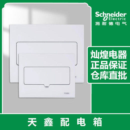 施耐德电气施耐德天鑫全金属面盖配电箱8/12/16/20位回路强电箱EA9F1X20暗装 20回路