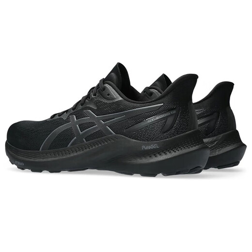 亚瑟士（asics ）GT-2000 12 24新轻量缓震舒适透气稳定支撑男士跑步运动鞋 灰色1011B691-020 40 /US7码/US7