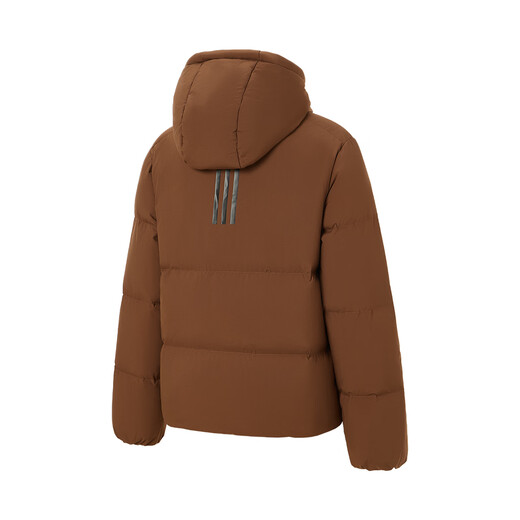 Adidas 550 Puff Commuting Windproof Warm Duck Down Down Jacket Women's Winter Stand Collar XL Size