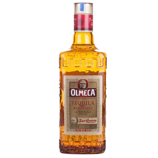 奥美加（OLMECA）龙舌兰酒 墨西哥进口洋酒 调酒基酒 700mL 1瓶 奥美加金