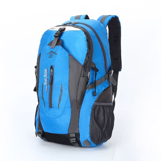 Nueva bolsa de montañismo al aire libre senderismo gran capacidad mochila hombres y mujeres bolsas de viaje mochila mochila escolar mochila impermeable negro