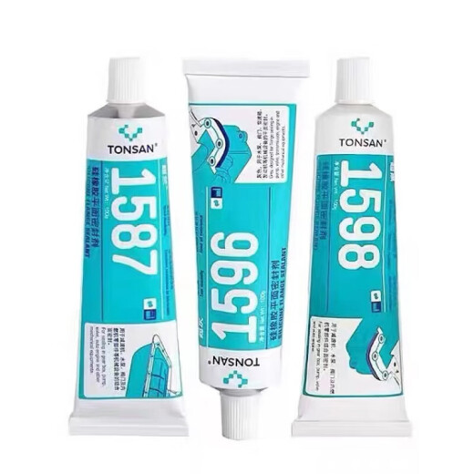 
TONSAN1587 silicone rubber flat sealant 1596 1598 1592 high temperature resistance method 1598-310ml-black