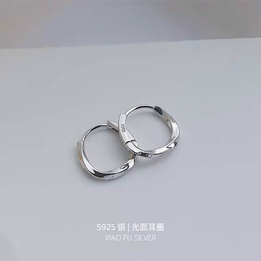 Bai Qixin earrings women's s925 silver needle niche design earrings, trendy and high-end earrings, pierced ears, teacher's day gift, light luxury earrings