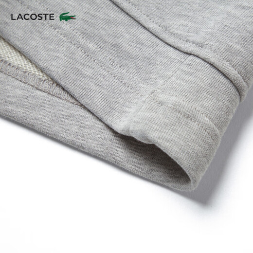 Lacoste French Crocodile Kindershorts Sommer Komfortable einfache vielseitige komfortable farbige Shorts GJ7372 CCA/Silbergrau 130 8a