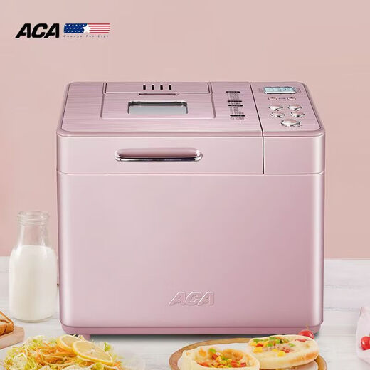 North American Electrical Appliances (ACA)/North American Electrical Appliances Multifunctional Household Mixing Dough Fermented Cake Bread Yogurt Fully Automatic Bread Machine Lotus Color Others