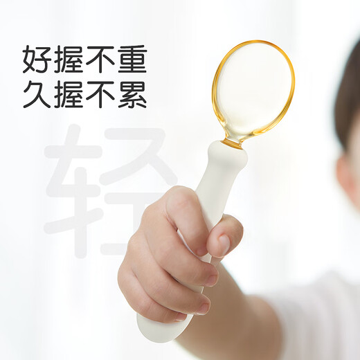 Shixi complementary feeding spoon baby spoon baby learning to eat children independent eating training spoon PPSU silicone short handle curved spoon