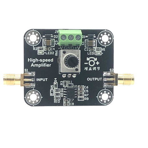 
OPA690 voltage amplification low broadband feedback follow module operation voltage device adjustable multiples operational