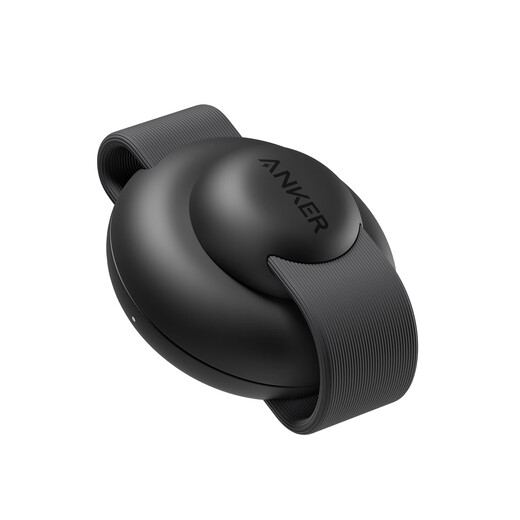 Anker Anchor Small Flying Saucer Tres en uno Maggo Maggo Magnet Wireless Charger Qi2 Certificación aplicable a los auriculares móviles Apple iPhone 16 AirPods Watch Apple Watch Black Tres en uno Carga inalámbrica