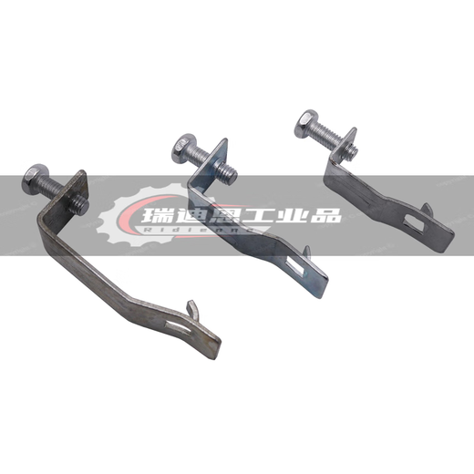 Customized applicable bridge cover buckle, weld-free buckle lock, wire trough buckle, galvanized bridge accessories, fixed cable tray, medium size including 50 screws