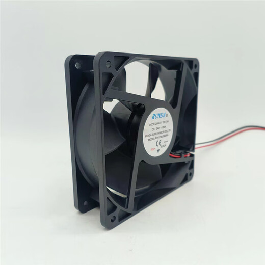 RUNDA润达RSH1238L24N30A 24V 0.33A 12038 变频器电焊机散热风扇 2线A1接口
