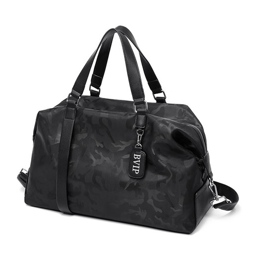 CRISP KERREIN香港品牌短途旅行包女手提大容量轻便健身包游泳潮牌行李包袋男 紫色