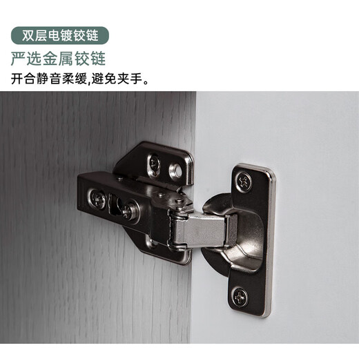 红苹果衣柜卧室现代简约家用2/3门小户型收纳衣橱组装大衣柜子R9224 【1.8米】万橡丨四门衣柜