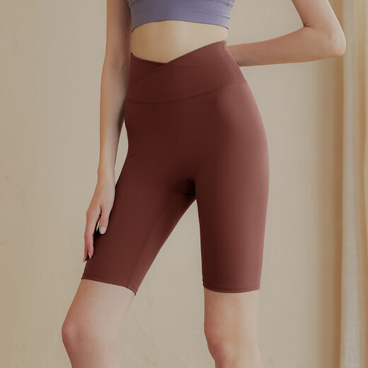 LULUUVTTOH high-waist butt-lifting yoga shorts for women, elastic tight-fitting pants, Pilates sports running fitness cycling pants for women, black 2XL (recommended 140-160 Jin Jin equals 0.5 kg)