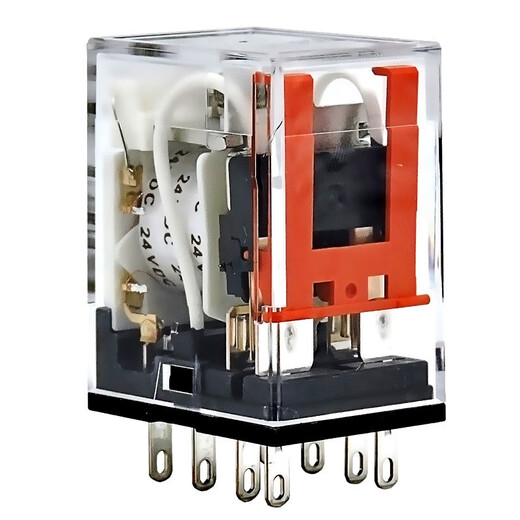 Omron OMRON small DC intermediate relay MY2N-D2 with two poles MY4N-CR-GS with resistance and capacitance 8 feet 14 feet MY4N-CR-GS AC220V