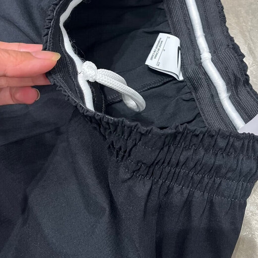 
NIKE Nike Pants Men's Pants Autumn and Winter New Sport Pants Ins Trendy Knitted Pants Loose Straight Comfortable Leisure Pants Woven Elastic Fabric FQ6995-010 Zip Design L (175/80A)