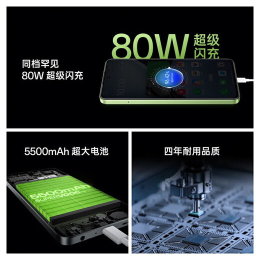 
OPPO K12 5G 100W flash charging 5500mAh super long battery life Third-generation Snapdragon 7 flagship core Straight screen new photo game AI mobile phone oppo mobile phone k12x Ningguang green丨K12x (Snapdragon 695) 12GB+256GB