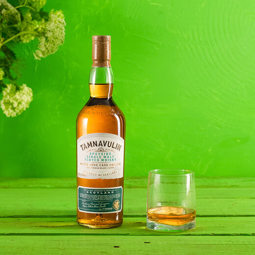 Tamnavulin Weißwein Barrel Originalflasche importiert schottische Single Malt Whisky Wein 700 ml Speysey Produktionsbereich