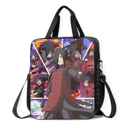 Jabos japanische Anime -Leinwand -Tasche Naruto Naruto geht aus dem Büroangestellte Tasche mit Tutoring -Tasche mit Tutoring -Tasche D12146