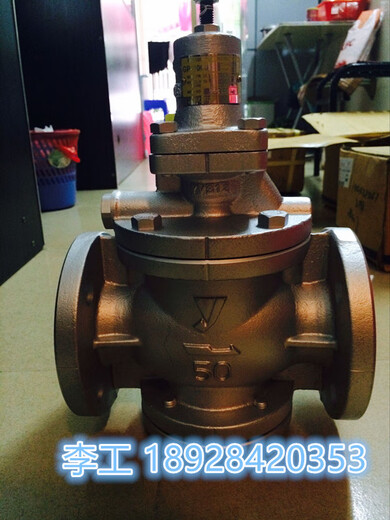 Imported steam pressure reducing valve Japan Yoshitake pressure reducing valve GP-1000 piston type pressure reducing valve pressure regulating valve DN40